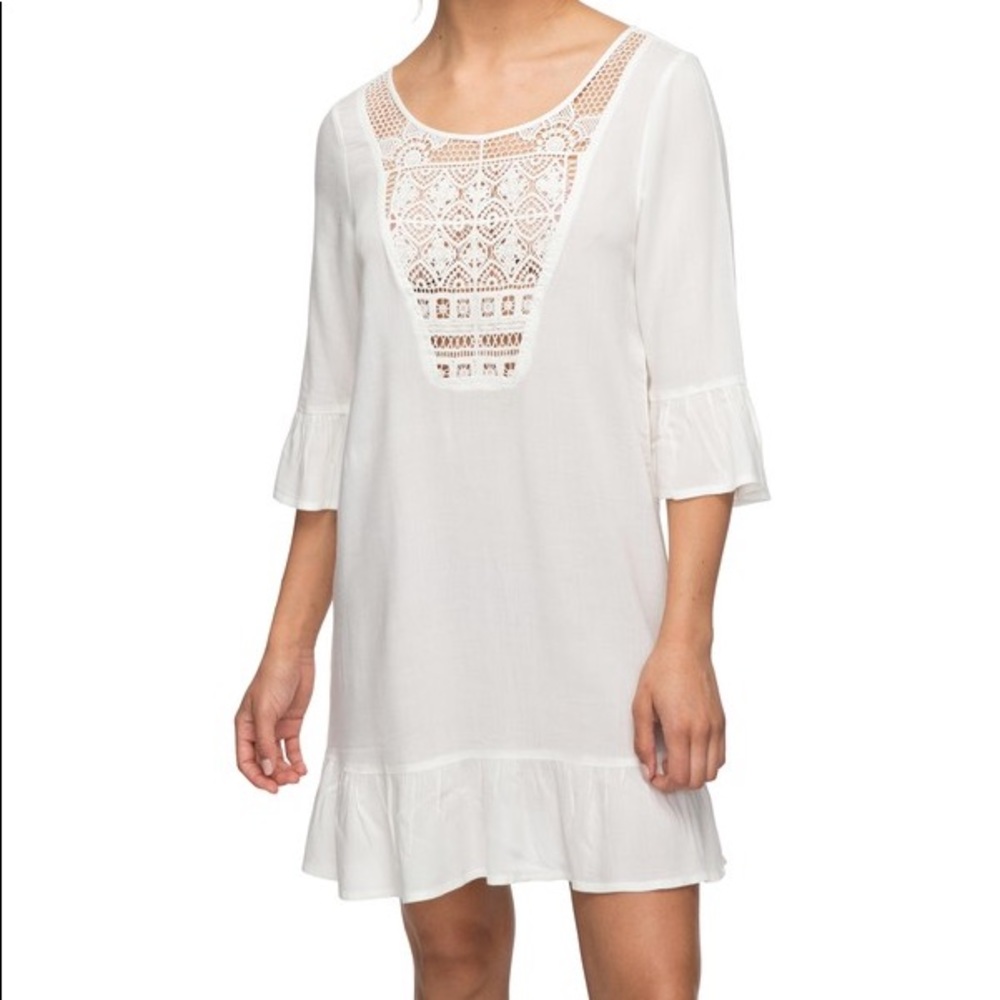 NWT Roxy Cacti Tazia Ruffle Dress - Picture 3 of 5
